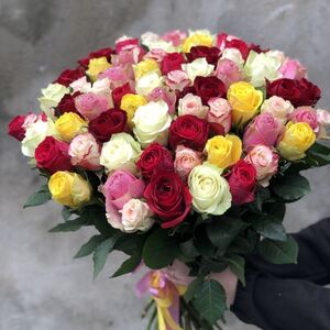 Букет 51 роза Кения